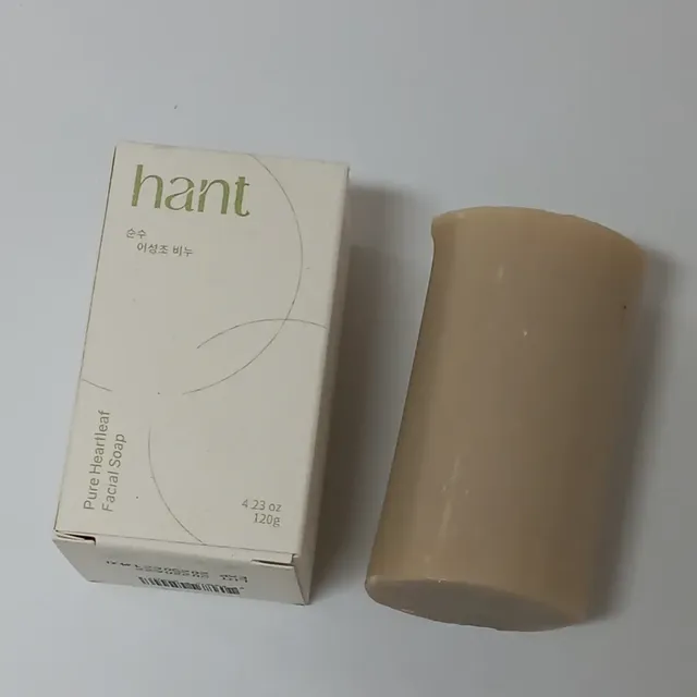 한트 순수 어성초 수제세안비누 120g 리뷰 사진