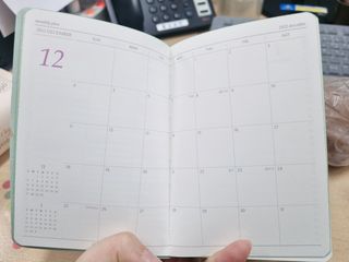 리훈 2023년 이야기다이어리 숏 날짜형 — 5점을 준 리뷰어가 2022년 12월 올린 사용 사진