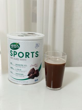 셀렉스스포츠 셀렉스 스포츠 웨이 프로틴 파우더 2종 + 텀블러 세트 — 5점을 준 리뷰어가 2021년 6월 올린 사용 사진