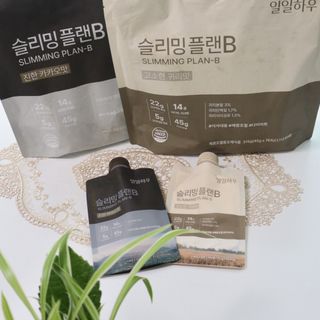 일일하우 슬리밍 플랜B 고소한 귀리맛, 진한 카카오맛 (체중조절식) — 5점을 준 리뷰어가 2023년 6월 올린 사용 사진