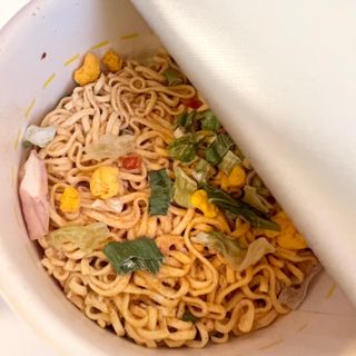 NISSIN 닛신 컵누들  4종 - 씨푸드오리지날, 씨푸드 스파이시, 씨푸드 커리, 씨푸드 XO소스 — 5점을 준 리뷰어가 2022년 4월 올린 사용 사진
