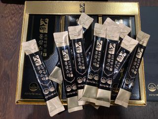 헬스업_천명진프리미엄홍삼스틱_10ml x 30포 — 5점을 준 리뷰어가 2021년 2월 올린 사용 사진