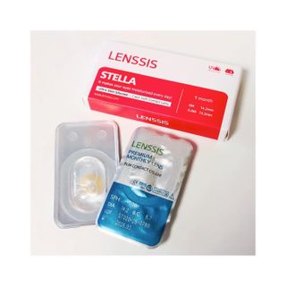 렌시스 LENSSIS [ 렌시스 ] 수채화 색감의 맑은 렌즈 ＃스텔라시리즈  1개월용 ｜ 2컬러 중 택1 ｜ — 4점을 준 리뷰어가 2021년 6월 올린 사용 사진