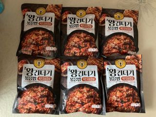 한성기업 무볼레 왕건더기 볶음밥 묵은지삼겹살 — 5점을 준 리뷰어가 2021년 10월 올린 사용 사진