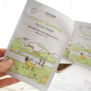 세뚜아(Cettua) [세뚜아] 포레스트 수딩 마스크 Cettual Forest  Soothing Mask 5매 — 5점을 준 리뷰어가 2024년 1월 올린 사용 사진