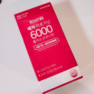 메타아르기닌 GC녹십자웰빙 메타 아르기닌 6000 플러스 오르니틴 — 5점을 준 리뷰어가 2022년 10월 올린 사용 사진