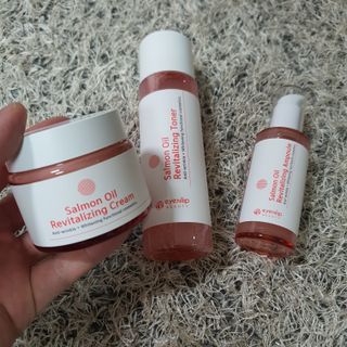 아이앤립 / EYENLIP 아이앤립 연어오일 리바이탈라이징 토너+앰플+크림 3종 세트 — 5점을 준 리뷰어가 2021년 5월 올린 사용 사진