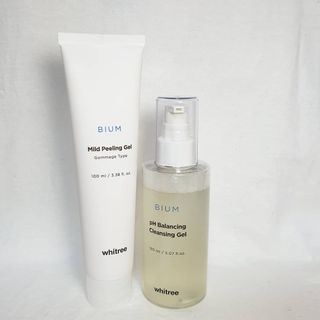 화이트리 비움 약산성 클렌징젤 ,마일드 필링젤 세트 — 5점을 준 리뷰어가 2021년 1월 올린 사용 사진