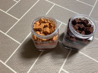 페페로니 진짜 오메가3 연어+소고기 180g+180g — 3.5점을 준 리뷰어가 2021년 7월 올린 사용 사진