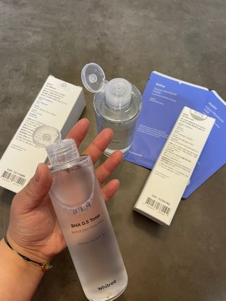 화이트리 비움 데일리 토너, 바하 0.5토너 세트 — 5점을 준 리뷰어가 2021년 3월 올린 사용 사진
