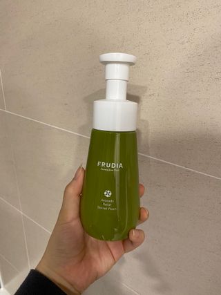[후르디아] 아보카도 약산성 비건 여성 청결제 — 5점을 준 리뷰어가 2021년 4월 올린 사용 사진