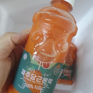 탐라원 무농약 당근과즙으로 건강한 당근주스, 당근몬딱주스 — 5점을 준 리뷰어가 2021년 8월 올린 사용 사진