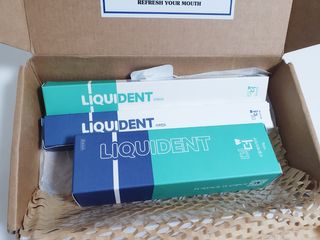 리퀴덴트 오랄케어 온가족용 리퀴덴트 더더 오랄케어 무불소 치약 + 임상시험완료 이중 미세 엠보싱 칫솔 올데이세트 — 5점을 준 리뷰어가 2021년 1월 올린 사용 사진