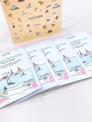 세뚜아(Cettua) [세뚜아] 모이스처 밸런싱 페이셜 마스크 Cettua Moisture Balancing Facial Mask 5매 — 5점을 준 리뷰어가 2024년 4월 올린 사용 사진