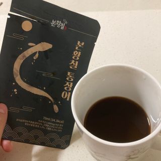 [비린내 완벽제거] 본황칠 통장어 국내산 장어즙 아르기닌 2800mg 장어즙효능 기력보강 — 5점을 준 리뷰어가 2022년 8월 올린 사용 사진