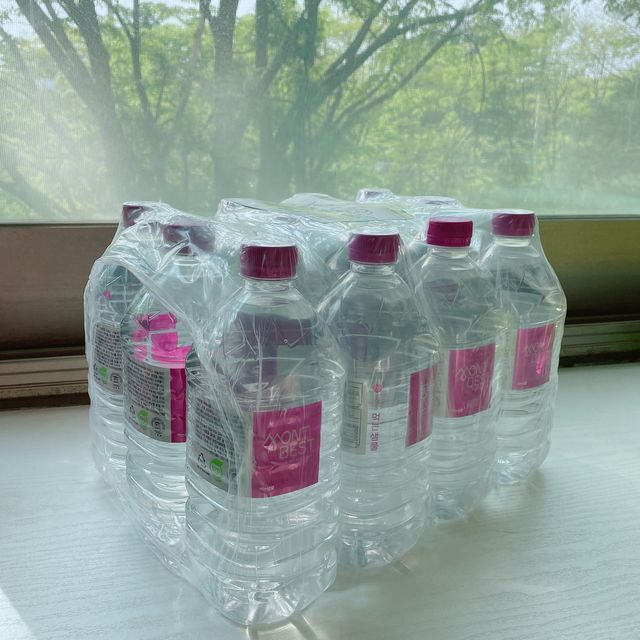 MONTBEST 1L 12입 리뷰 사진