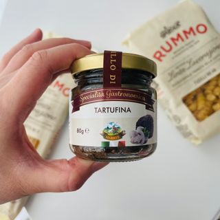 이탈리안 프리미엄 파스타 룸모 Rummo 파스타 2종 + 바질 페스토 + 블랙 트러플 페이스트 — 5점을 준 리뷰어가 2021년 7월 올린 사용 사진