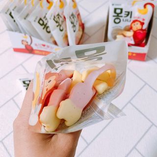 폭신 쫄깃 식감 로맨스, 몽키나나 젤리 8봉지 — 4점을 준 리뷰어가 2021년 3월 올린 사용 사진