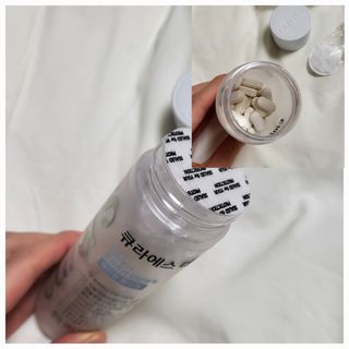 [큐라에스] 뮤신콜라겐 더마3 76.8(1개월분) — 5점을 준 리뷰어가 2023년 12월 올린 사용 사진