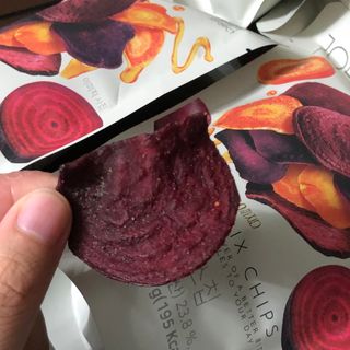 딜라이트 프로젝트 원물칩 2종 6ea(비트 믹스칩, 단호박 믹스칩) — 5점을 준 리뷰어가 2022년 4월 올린 사용 사진