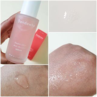 산다화 더블 이펙트 안티 링클 세럼 50ml — 4.5점을 준 리뷰어가 2022년 10월 올린 사용 사진