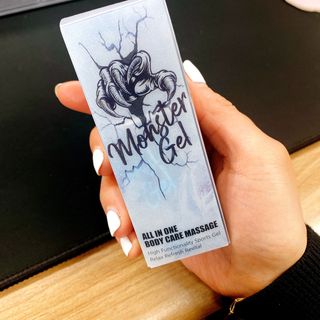 [바록스] 류현진 올인원 바디릴렉싱 몬스터겔 50ml — 5점을 준 리뷰어가 2021년 5월 올린 사용 사진