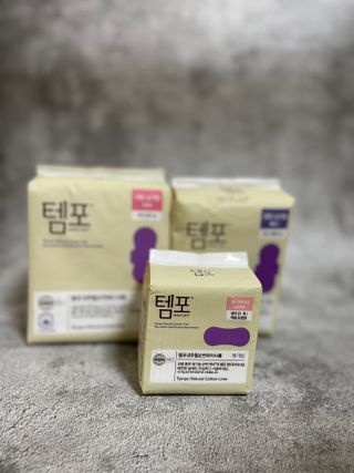 MF[템포 ] 템포 패드 내추럴순면 생리대 SET(중형 슬림 + 대형 + 라이너) — 5점을 준 리뷰어가 2024년 2월 올린 사용 사진