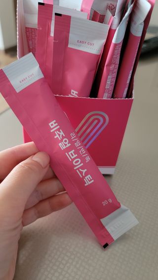 필리브 비주얼 브이스틱 — 5점을 준 리뷰어가 2021년 6월 올린 사용 사진