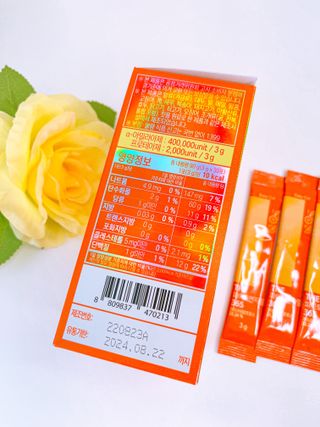 [닥터루템]맛있는 파인애플맛 과채효소 THE파이토엔자임365 1box (30포) — 5점을 준 리뷰어가 2022년 10월 올린 사용 사진