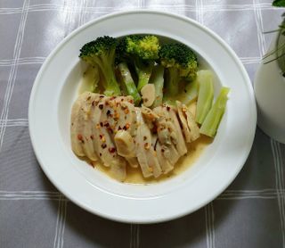 한끼통살 슬라이스 닭가슴살 — 5점을 준 리뷰어가 2023년 2월 올린 사용 사진