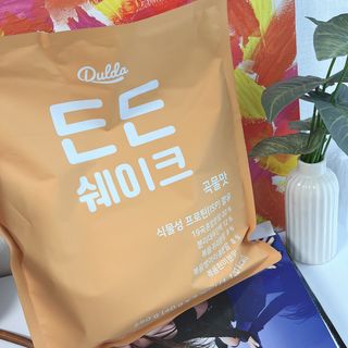 [덜다] 든든 식물성 단백질 쉐이크 40g X 7입 (곡물/딸기) — 5점을 준 리뷰어가 2023년 8월 올린 사용 사진