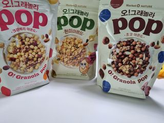 오!그래놀라팝 현미아몬드 — 5점을 준 리뷰어가 2022년 4월 올린 사용 사진
