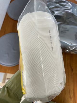 디어엘로디 프리미엄 유기농 유아 솜티슈 40매 3Pack +60매 1Pack 혼합형 — 5점을 준 리뷰어가 2021년 4월 올린 사용 사진