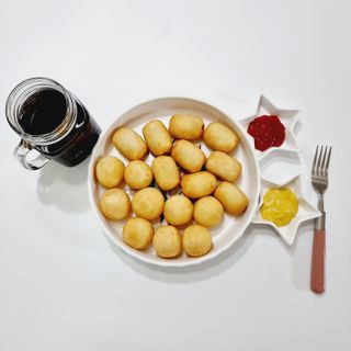 Dog&Ball 독앤볼 [Dog&Ball] 미니찹쌀볼도그 찹쌀치즈볼 — 5점을 준 리뷰어가 2021년 12월 올린 사용 사진