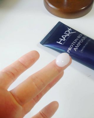 헤어플러스 단백질탈모샴푸 500ml+단백질본드앰플 145ml — 5점을 준 리뷰어가 2021년 4월 올린 사용 사진