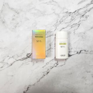 아이레시피 모이스트터치 스포츠 선밀크 50ml (SPF50+ PA+++) — 5점을 준 리뷰어가 2023년 6월 올린 사용 사진