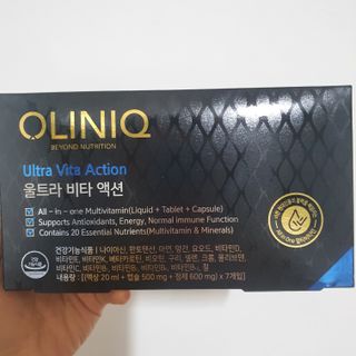 올리닉 울트라비타액션 — 5점을 준 리뷰어가 2021년 10월 올린 사용 사진