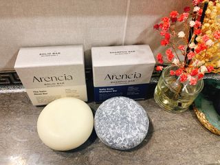 Arencia 아렌시아 솔티소다 샴푸바, 더 새틴 린스바 세트 — 4점을 준 리뷰어가 2021년 6월 올린 사용 사진