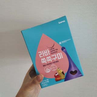 푸름웰니스 라바 쑥쑥구미 36g — 5점을 준 리뷰어가 2022년 4월 올린 사용 사진