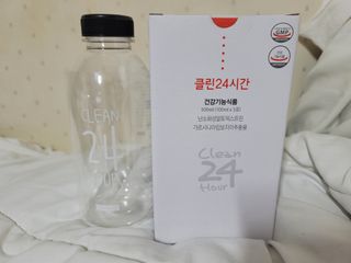 클린24시간 1BOX(5포) + 전용보틀(500ml) — 4점을 준 리뷰어가 2022년 9월 올린 사용 사진