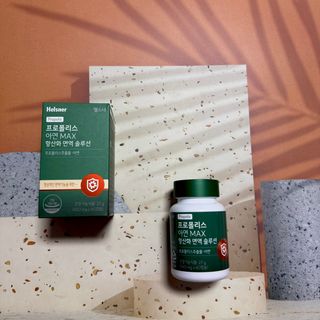 헬스너 프로폴리스 아연 MAX 항산화 면역 솔루션 — 5점을 준 리뷰어가 2025년 4월 올린 사용 사진