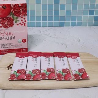 함초록 Rg+ 석류콜라겐젤리 — 5점을 준 리뷰어가 2021년 3월 올린 사용 사진