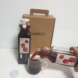 [바이윙클] 페르시아 유기농 석류 착즙주스 750ml 2병 + 선물박스 세트 — 5점을 준 리뷰어가 2022년 3월 올린 사용 사진