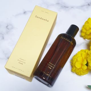 스킨큐어 산다화 비타민c 화이트닝 토너 150ml — 5점을 준 리뷰어가 2022년 2월 올린 사용 사진