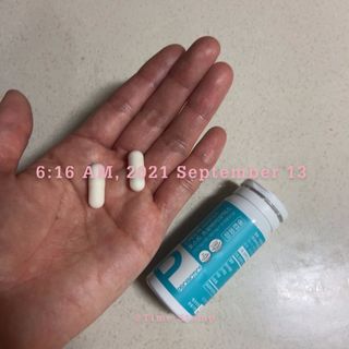 메디타민 인체유래 비피더스 포스트 프로바이오틱스 — 5점을 준 리뷰어가 2021년 9월 올린 사용 사진