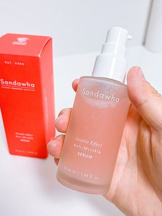 산다화 더블 이펙트 안티 링클 세럼 50ml — 5점을 준 리뷰어가 2023년 11월 올린 사용 사진