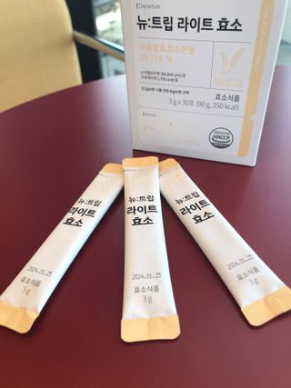[뉴트립] ✅라이트 효소 1박스 1개월 분 (3g x 30포) — 5점을 준 리뷰어가 2023년 3월 올린 사용 사진