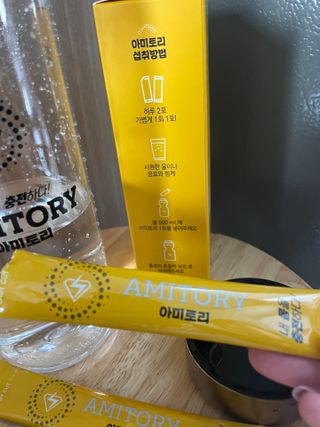 주식회사 씨크릿비에프랩 마시는 아미노산 아미토리 열대과일맛 14포 [1포, 5g / 보틀증정] — 5점을 준 리뷰어가 2023년 2월 올린 사용 사진