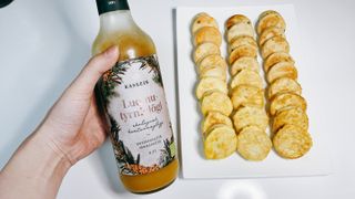 H365 [Kaskein Luomutyrniglögi] 핀란드 전통 무알콜 멀드와인 시벅톤 글로기 — 3.5점을 준 리뷰어가 2021년 4월 올린 사용 사진