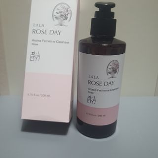 라라로즈데이 시즌2 여성청결제 200ml 아로마 페미민 클렌저, 독일더마인증 — 5점을 준 리뷰어가 2021년 9월 올린 사용 사진